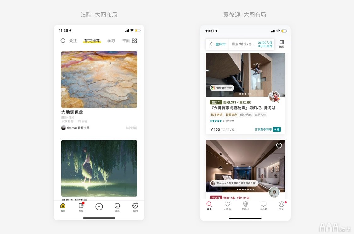 UI設(shè)計中圖片列表的排版教程